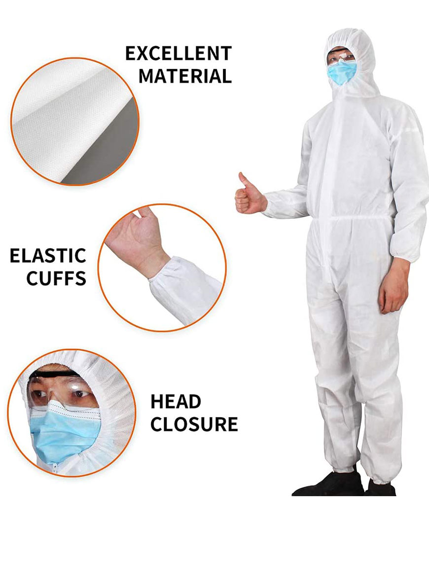 Protective Disposable Coveralls