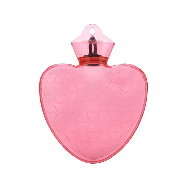 Heart Shaped Hot Water Bag for Pain Relief