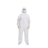 Personal Protective Unisex Waterproof White Disposable Coveralls Full Body Containment