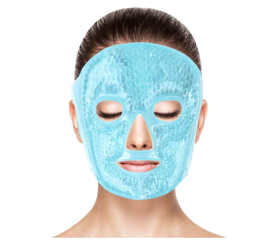 Cooling Gel Face Mask Freezable Ice Face Mask 