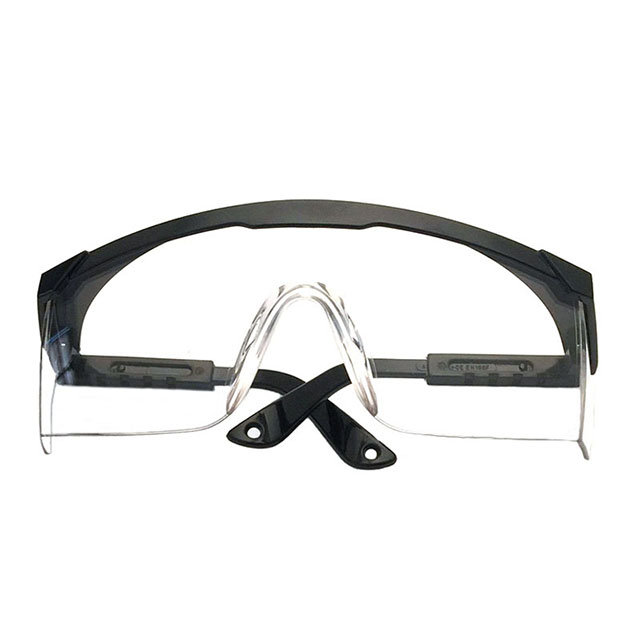 Traditional Frame Anti Fog Bifocal Safety Glasses With Adjustable Temples