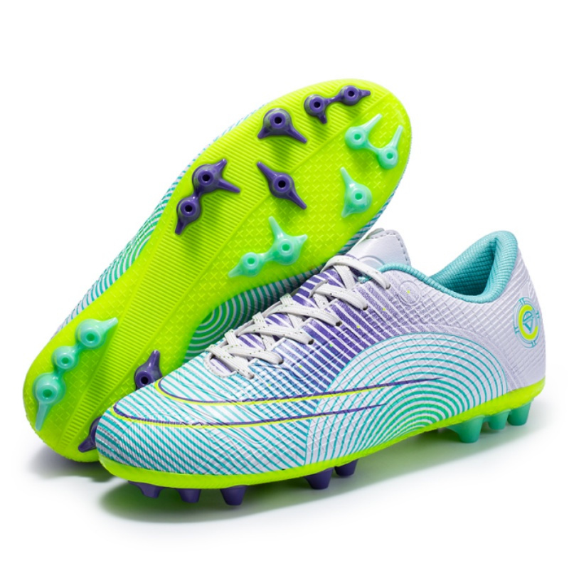 Factory Direct AG/Fg Wear-Resistant TPU Sole Football Shoes PRO-Grade Soccer Cleats