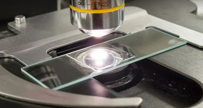 Where can microscope glass slides be used?