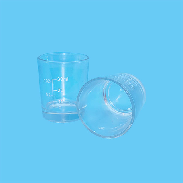 Glass Disposable Medicine Measuring Mixing Cups
