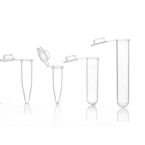 Clear Graduated Centrifuge Tubes with Snap Cap
