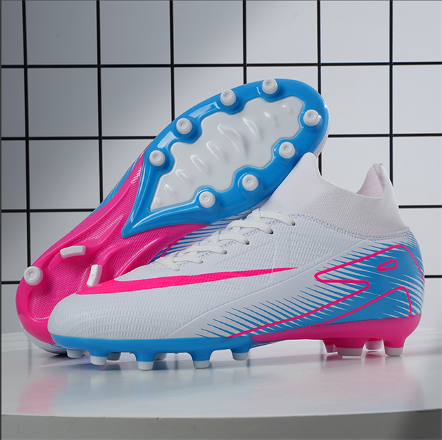 Factory Direct AG/Fg Wear-Resistant TPU Sole Football Shoes PRO-Grade Soccer Cleats