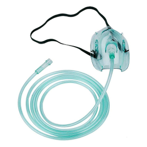 Disposable Oxygen Mask with Tube Adjustable Elastic Strap
