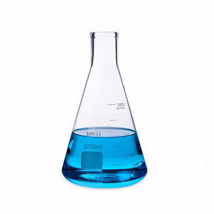 Graduated Boro 3.3 Glass Eager Press Mouth Conical Flask