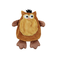 Hot Water Bottle With Soft Plush Owl Cover 
