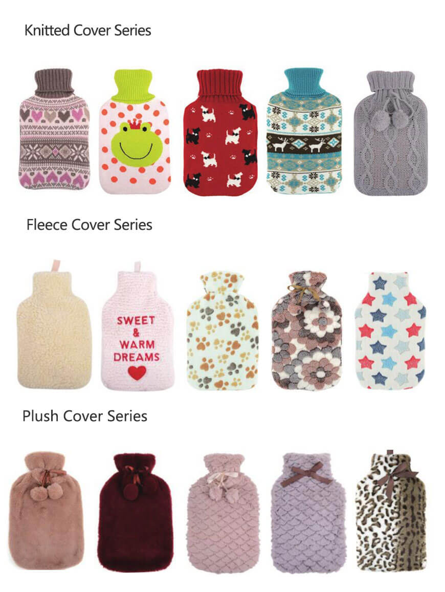 Hot Water Bottle Covers Animals