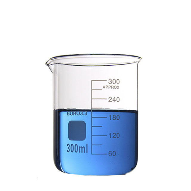 Chemical Laboratory Borosilicate Glass Measuring Beaker for Lab Experiments