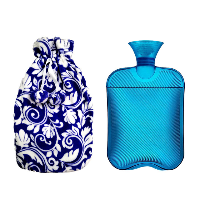 Hot Sale Hot Water Bottle With Soft Plush Cloth Cover 