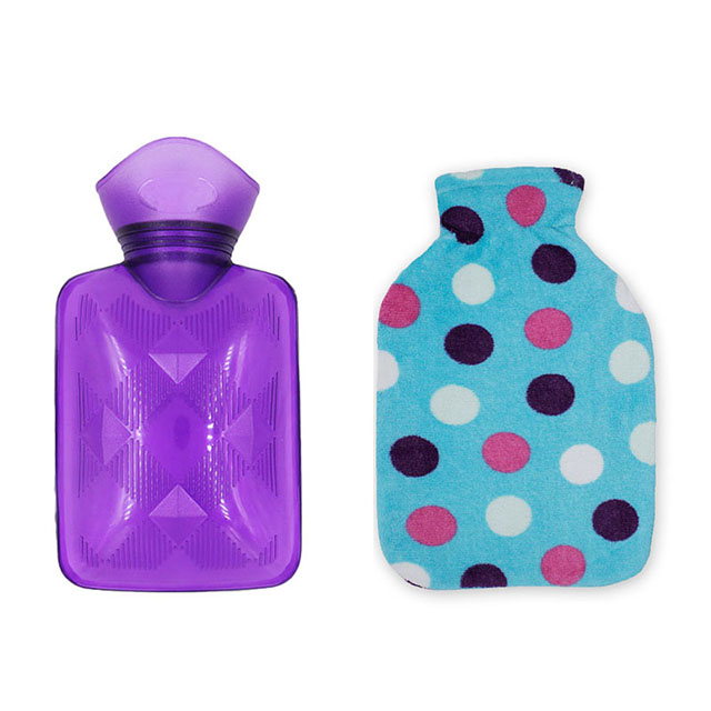 Classic Premium Transparent Hot Water Bag Fleece Cover