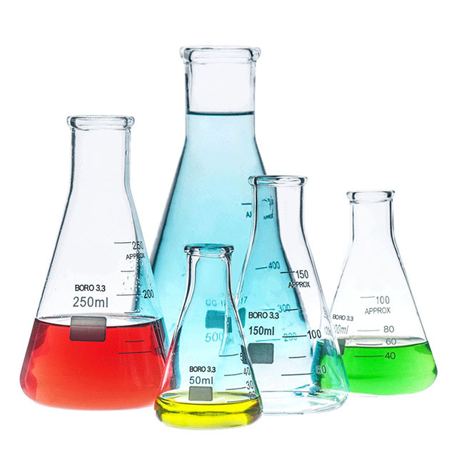 Graduated Boro 3.3 Glass Eager Press Mouth Conical Flask