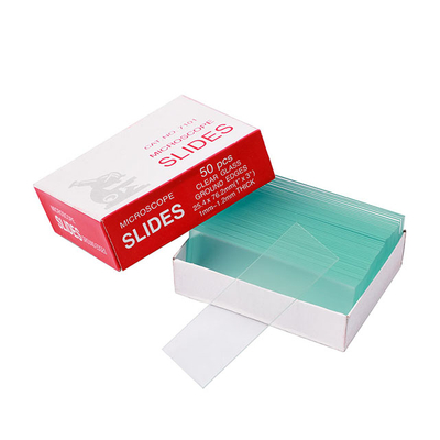 Microscope Blank Glass Slides 7101 With Ground Edge
