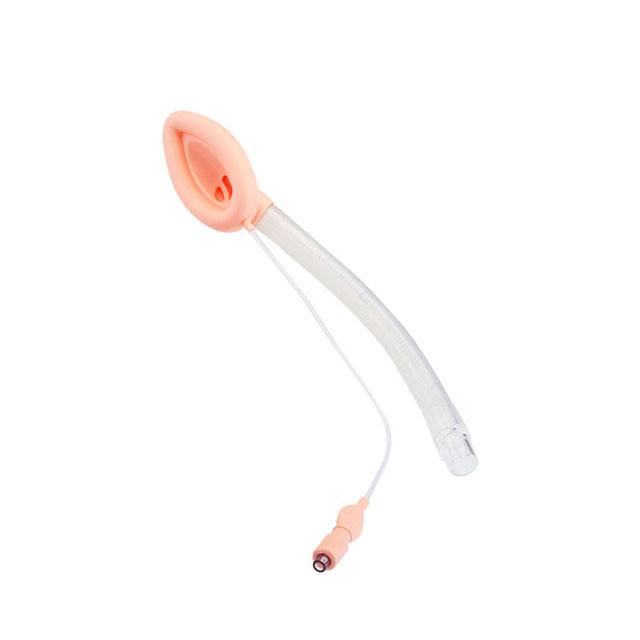 Medical Silicone Reinforced Disposable Laryngeal Mask Airway For Adult Kid 