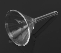 High Transparent Borosilicate Glass Triangle Funnel Applies for Lab