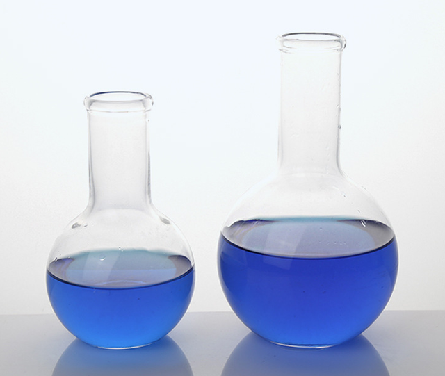 Laboratory Borosilicate Glass Flat Bottom Flask for Chemisty Experiments