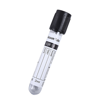Disposable Transport Sampling Serum Separator Tubes With Black Pull Cap