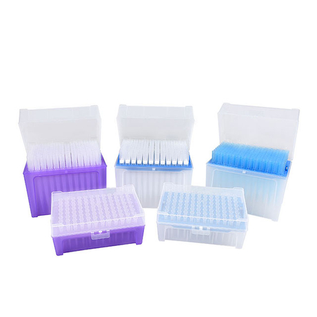 Universal Rectangular Plastic Pipette Tips Rack Box for Lab