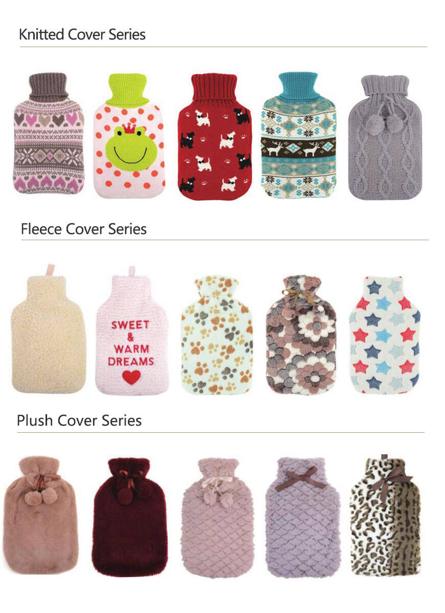 Personalized Hot Water Bottle Covers