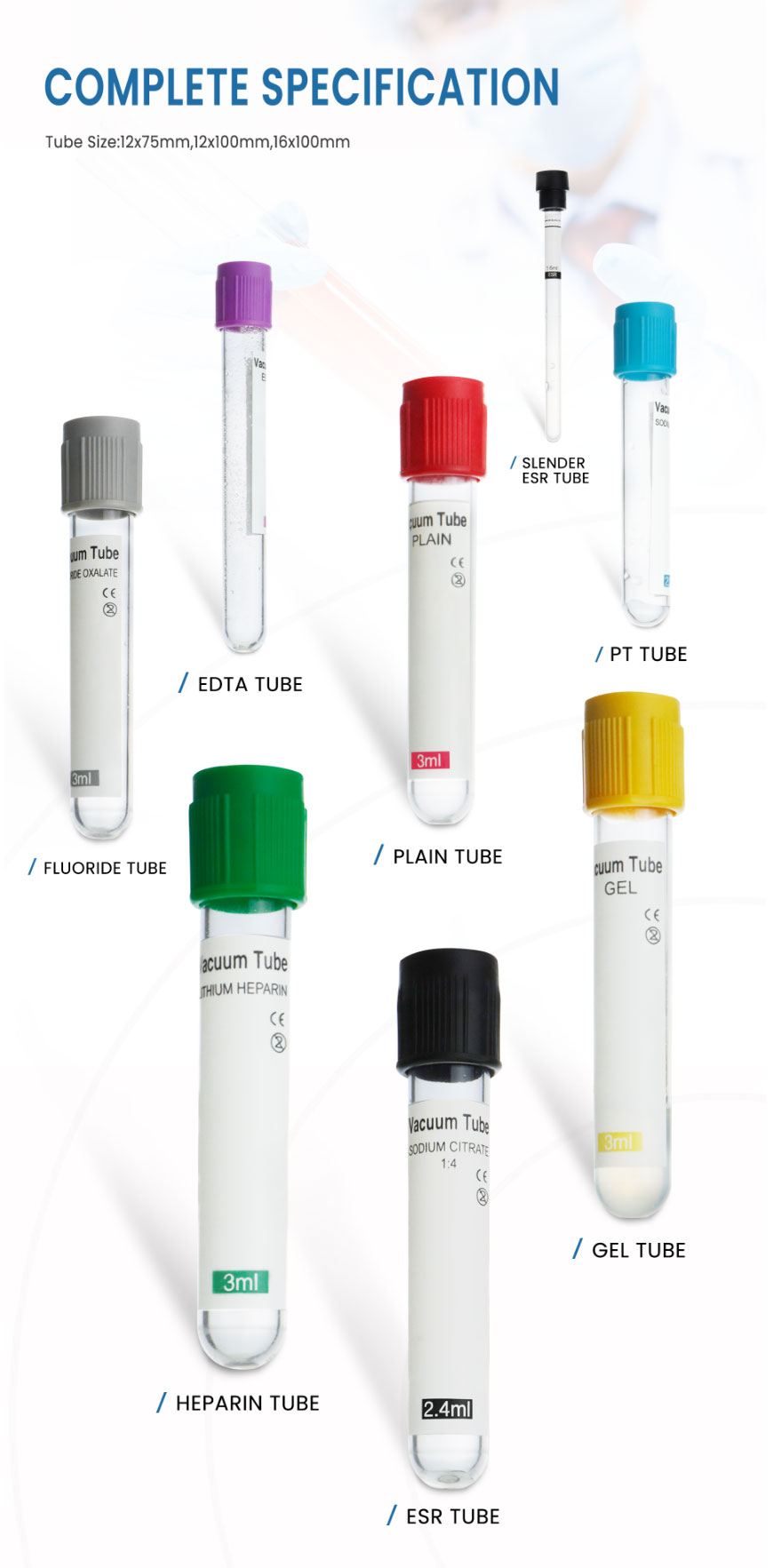 Collection Tube with Anticoagulant