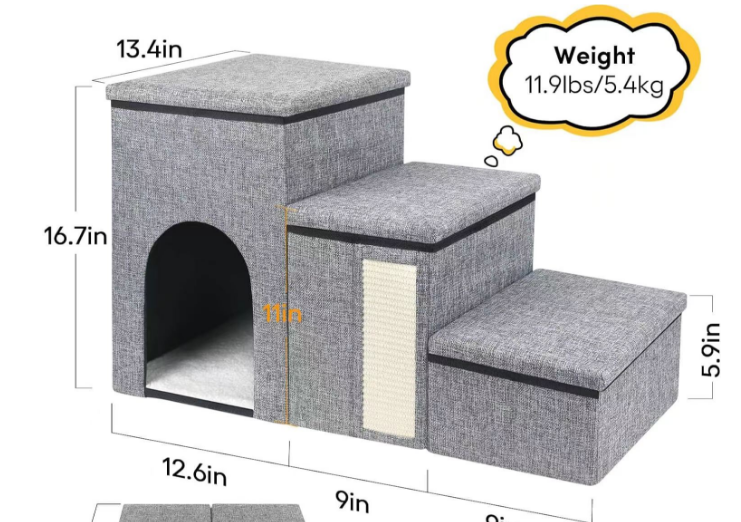 Washable Round Cat Bed, Comfortable Donut Cuddler Bed for Kitty Sleeping