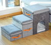 Washable Round Cat Bed, Comfortable Donut Cuddler Bed for Kitty Sleeping