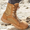 Two Colors Flyknit High Top Boots Outdoor Shoes